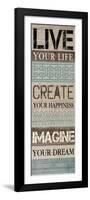 Live Your Life-Piper Ballantyne-Framed Art Print