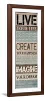 Live Your Life-Piper Ballantyne-Framed Art Print