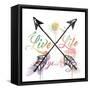 Live Your Life-OnRei-Framed Stretched Canvas