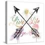 Live Your Life-OnRei-Stretched Canvas