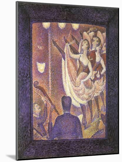 Lively Dance Number, 1889-Georges Seurat-Mounted Giclee Print