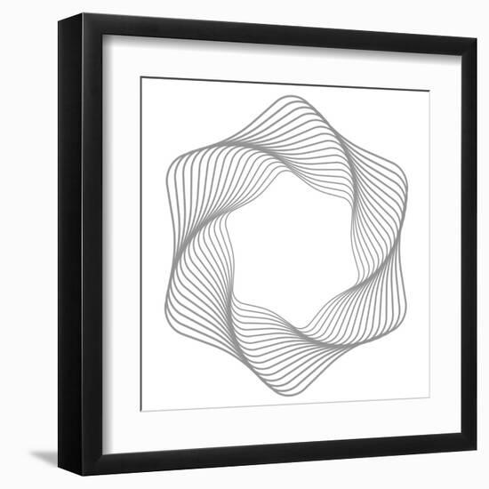 Lively Graphic - Star-Michael Banks-Framed Giclee Print