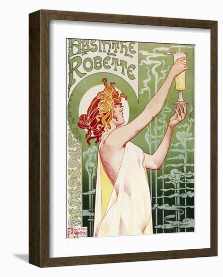 Livemont Absinthe Robette Archival-null-Framed Premium Giclee Print