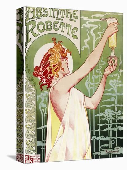 Livemont Absinthe Robette Archival-null-Stretched Canvas