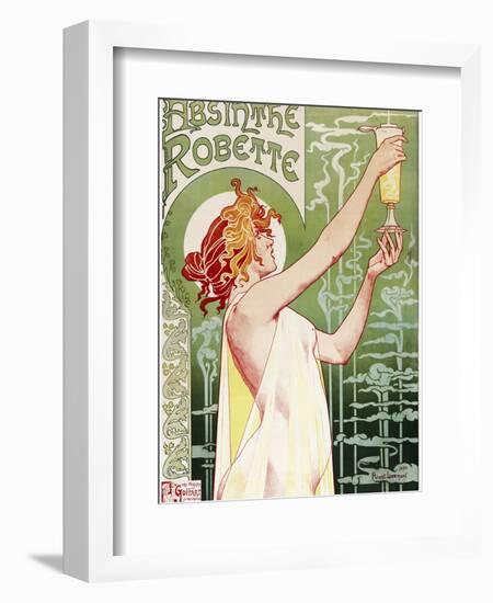 Livemont Absinthe Robette Archival-null-Framed Giclee Print