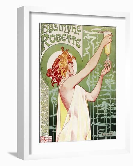 Livemont Absinthe Robette Archival-null-Framed Giclee Print