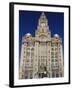 Liver Building, Pierhead, UNESCO World Heritage Site, Liverpool, Merseyside, England, UK, Europe-Rolf Richardson-Framed Photographic Print