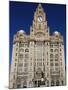 Liver Building, Pierhead, UNESCO World Heritage Site, Liverpool, Merseyside, England, UK, Europe-Rolf Richardson-Mounted Photographic Print