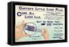 Liver Tablets, Advert for Carters Little Liver Pills-null-Framed Stretched Canvas