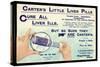 Liver Tablets, Advert for Carters Little Liver Pills-null-Stretched Canvas