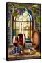 Livermore, California - Cabernet Sauvignon-Lantern Press-Framed Stretched Canvas