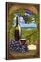 Livermore, California - Pinot Noir-Lantern Press-Stretched Canvas