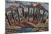 Livermore, Colorado - Large Letter Scenes-Lantern Press-Mounted Art Print