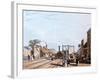 Liverpool and Manchester Railway: Taking Water at Parkside, 1831-Daniel And Robert Havell-Framed Giclee Print