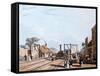 Liverpool and Manchester Railway: Taking Water at Parkside, 1831-Daniel And Robert Havell-Framed Stretched Canvas