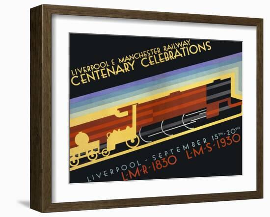 Liverpool and Manchester Railway-null-Framed Giclee Print