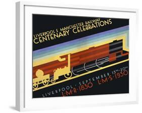 Liverpool and Manchester Railway-null-Framed Giclee Print