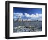 Liverpool and the River Mersey, Merseyside, England, United Kingdom-Chris Nicholson-Framed Photographic Print