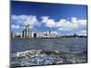 Liverpool and the River Mersey, Merseyside, England, United Kingdom-Chris Nicholson-Mounted Photographic Print