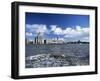 Liverpool and the River Mersey, Merseyside, England, United Kingdom-Chris Nicholson-Framed Photographic Print