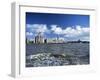 Liverpool and the River Mersey, Merseyside, England, United Kingdom-Chris Nicholson-Framed Photographic Print