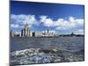 Liverpool and the River Mersey, Merseyside, England, United Kingdom-Chris Nicholson-Mounted Photographic Print