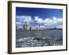 Liverpool and the River Mersey, Merseyside, England, United Kingdom-Chris Nicholson-Framed Photographic Print