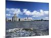 Liverpool and the River Mersey, Merseyside, England, United Kingdom-Chris Nicholson-Mounted Photographic Print