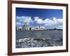 Liverpool and the River Mersey, Merseyside, England, United Kingdom-Chris Nicholson-Framed Photographic Print