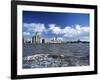 Liverpool and the River Mersey, Merseyside, England, United Kingdom-Chris Nicholson-Framed Photographic Print