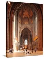 Liverpool Cathedral is the Church of England Cathedral of the Anglican Diocese of Liverpool, Built -David Bank-Stretched Canvas