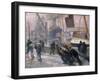 Liverpool Dockers at Dawn, 1903-Victor Francois Tardieu-Framed Giclee Print