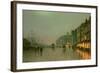 Liverpool Docks from Wapping, C.1870,-Grimshaw-Framed Giclee Print