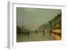 Liverpool Docks from Wapping, C.1870,-Grimshaw-Framed Giclee Print