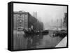 Liverpool Docks-null-Framed Stretched Canvas