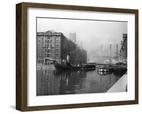 Liverpool Docks-null-Framed Photographic Print