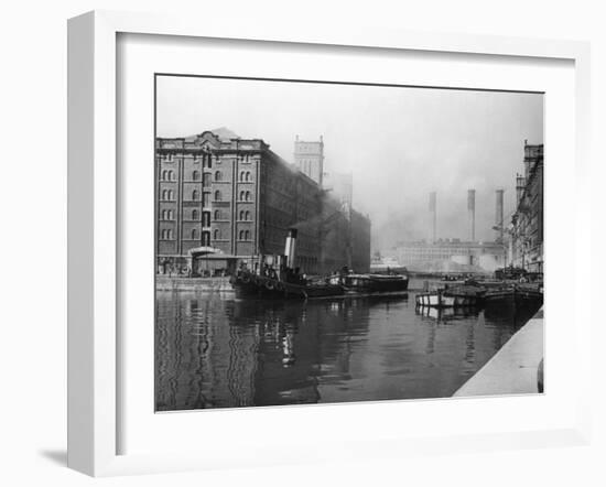 Liverpool Docks-null-Framed Photographic Print