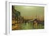 Liverpool Docks-John Atkinson Grimshaw-Framed Giclee Print