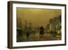 Liverpool Docks-John Atkinson Grimshaw-Framed Giclee Print