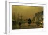 Liverpool Docks-John Atkinson Grimshaw-Framed Giclee Print