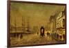 Liverpool Docks-John Atkinson Grimshaw-Framed Giclee Print