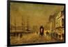 Liverpool Docks-John Atkinson Grimshaw-Framed Giclee Print