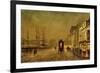 Liverpool Docks-John Atkinson Grimshaw-Framed Giclee Print