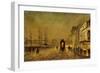 Liverpool Docks-John Atkinson Grimshaw-Framed Giclee Print