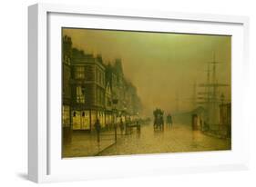 Liverpool Docks-John Atkinson Grimshaw-Framed Giclee Print