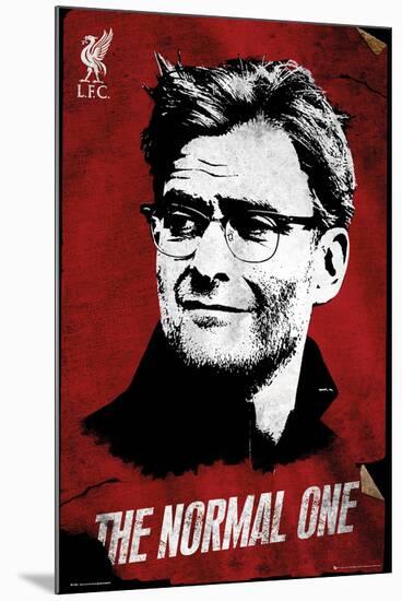 Liverpool F.C.- The Normal One-null-Mounted Poster