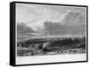 Liverpool from Toxteth Park, 1834-J Sands-Framed Stretched Canvas