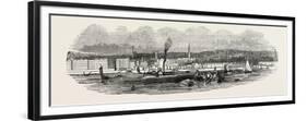 Liverpool, from Woodside, in 1846, UK-null-Framed Premium Giclee Print