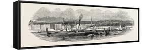 Liverpool, from Woodside, in 1846, UK-null-Framed Stretched Canvas