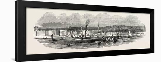 Liverpool, from Woodside, in 1846, UK-null-Framed Giclee Print